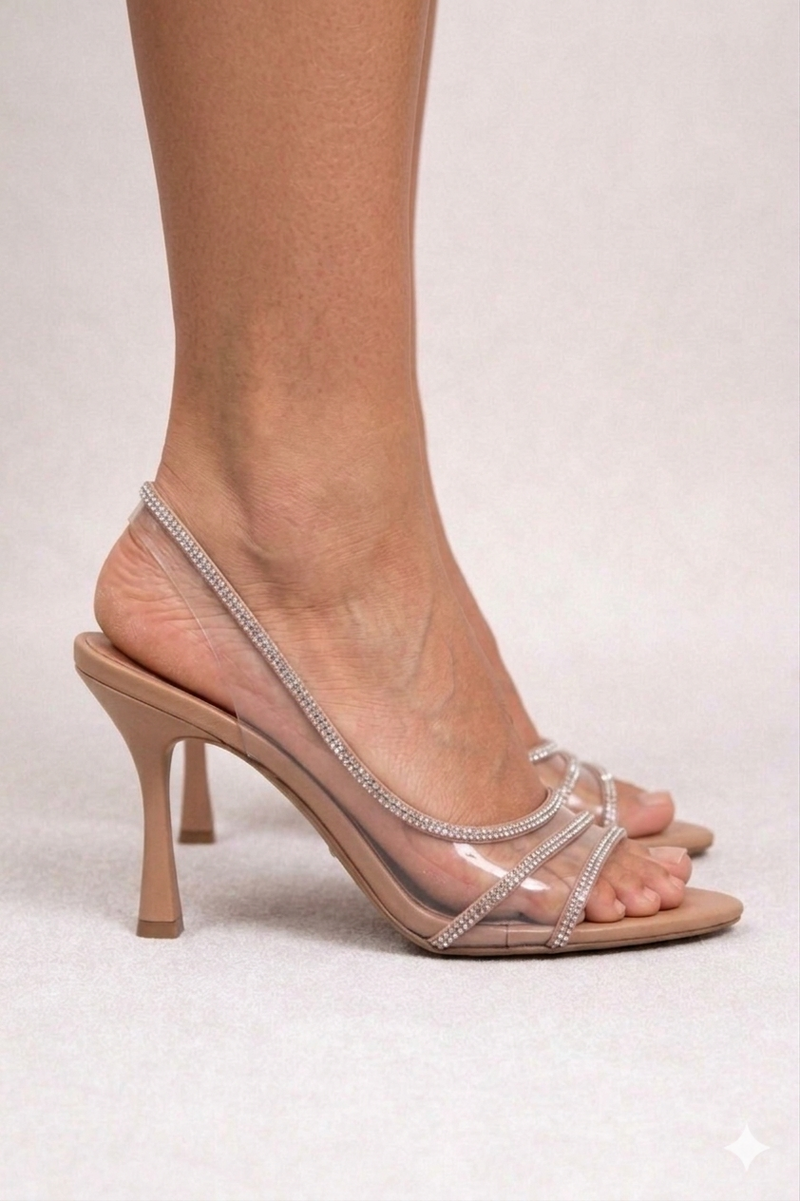Chelsea | Elegant Crystal Sandals