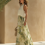 Lysandra | Elegant Lily Printed Fluid Set