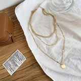 Gold and Silver Plated Collar