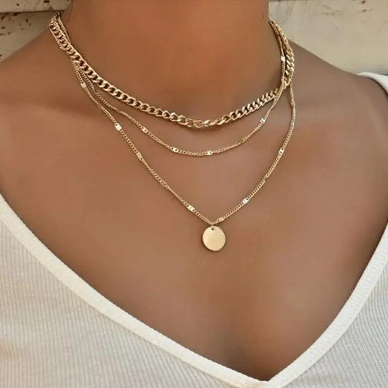 Gold and Silver Plated Collar