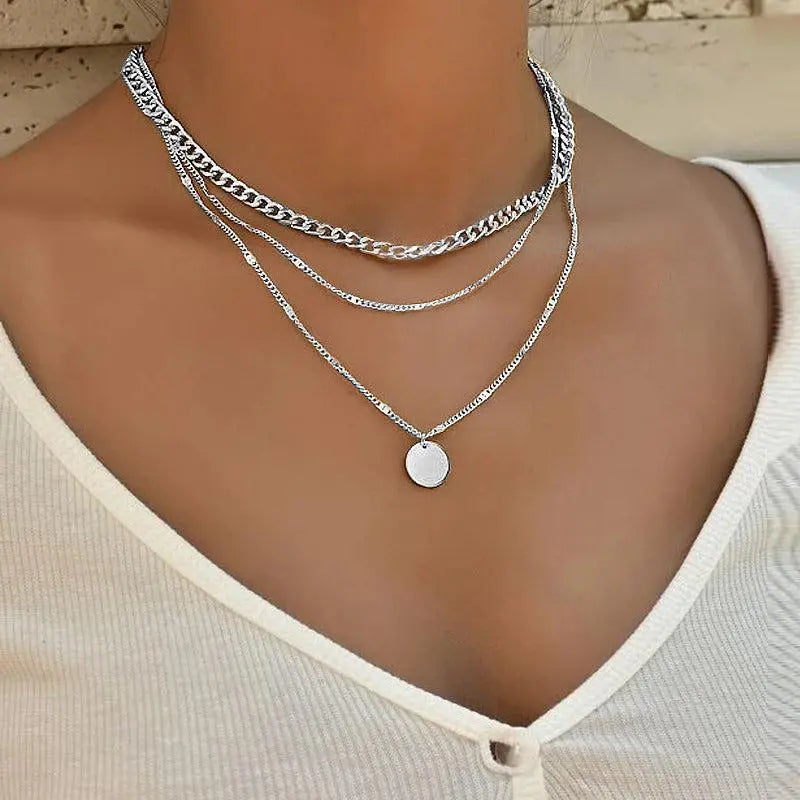 Gold and Silver Plated Collar