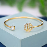 Sarah - Adjustable Bracelet with Tree of Life Design