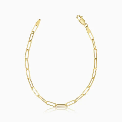 Venetian link bracelet in gold