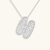 Melanie – Double Heart in Gold Necklace