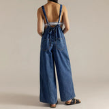 Marina™ | Women's Casual Denim Jumpsuit