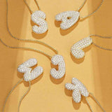 Melanie – Double Heart in Gold Necklace