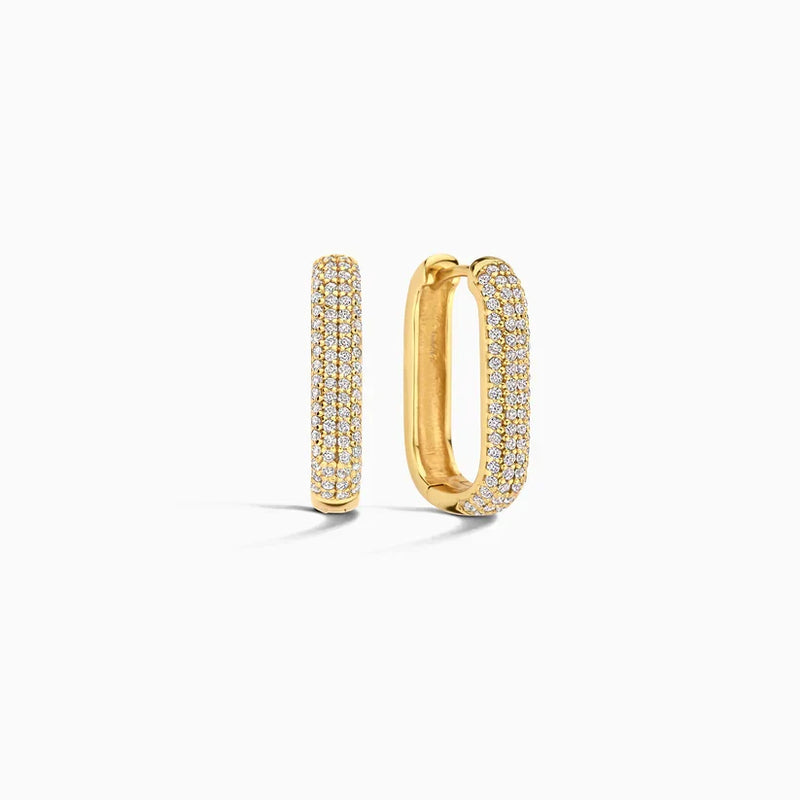 Iconic Creoli Pavé Earrings