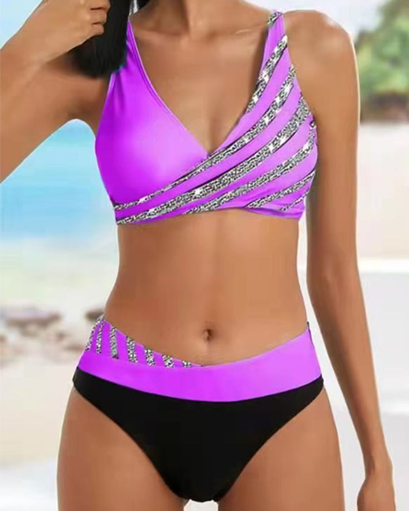 Candela™ | Printed Bikini in Warm Tones