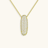 Melanie – Double Heart in Gold Necklace
