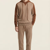 Beige Hoodie Set