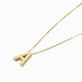 Jutta – Gold Necklace with Elegant Linear Design