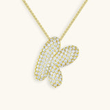 Melanie – Double Heart in Gold Necklace