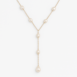 Helga-Marie – Gold necklace with luminous mini pendant