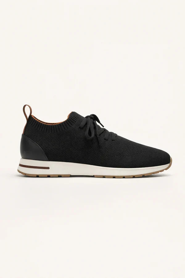 Light Black Active Knit Sneaker