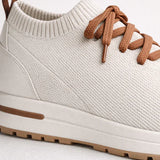 Light Ivory Active Knit Sneaker