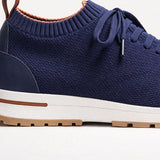 Light Navy Active Knit Sneaker