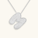 Melanie – Double Heart in Gold Necklace