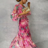 Isa | Floral Wrap Dress
