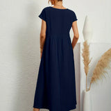 Ursula | Fluid Midi Dress