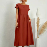 Ursula | Fluid Midi Dress