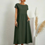 Ursula | Fluid Midi Dress