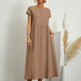 Ursula | Fluid Midi Dress