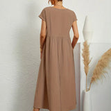 Ursula | Fluid Midi Dress