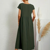 Ursula | Fluid Midi Dress