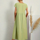 Ursula | Fluid Midi Dress