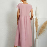 Ursula | Fluid Midi Dress