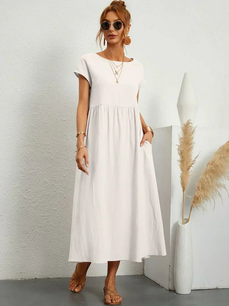 Ursula | Fluid Midi Dress