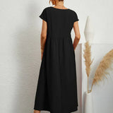 Ursula | Fluid Midi Dress