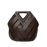 Structured design braided bag