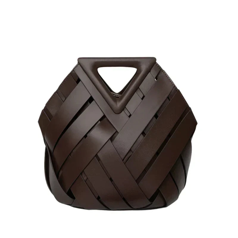 Structured design braided bag