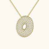 Melanie – Double Heart in Gold Necklace