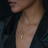Johana – Elegant Necklace with Golden Pendants
