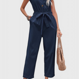 Marie Mono Sleeveless with Buttons