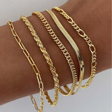 BONITA | Set of Gold Bracelets
