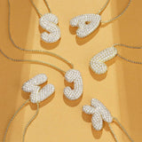 Frieda – Gold chain with natural pendant