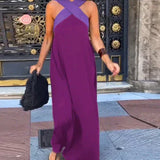 Quirina | Cross-Over Maxi Dress
