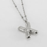 Irena – Gold Necklace with Initial Charm