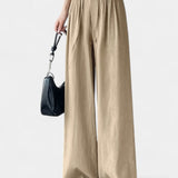 Ilyana High-Waisted Wide-Leg Pants