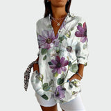 Floral Print Style Shirt