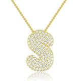 Frieda – Gold chain with natural pendant