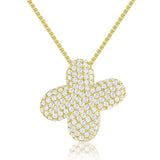 Frieda – Gold chain with natural pendant