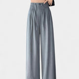 Ilyana High-Waisted Wide-Leg Pants