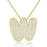 Frieda – Gold chain with natural pendant