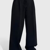 Sophie Wide Leg Pants with Drawstrings