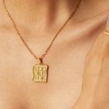 Elisabeth – Gold Necklace with Symbolic Charms