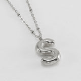 Irena – Gold Necklace with Initial Charm